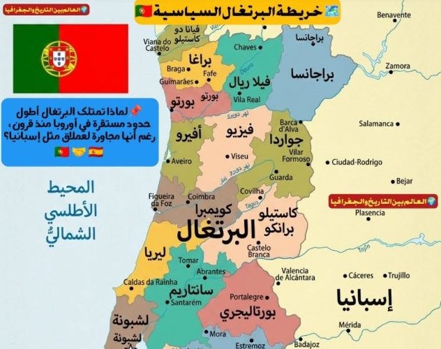 4 عوامل صنعت استقرار حدود البرتغال وإسبانيا عبر قرون متتالية.. كيف ذلك؟