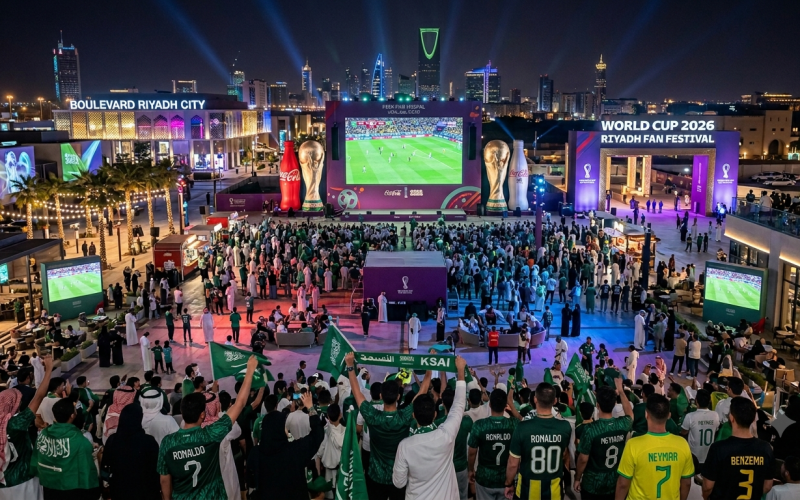 تعرف على 4 أماكن في الرياض لمتابعة مباريات كأس العالم 2026