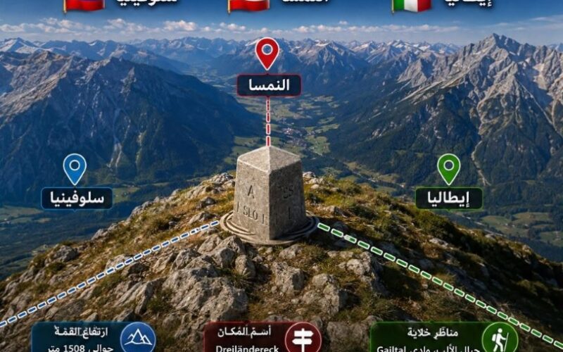 3 لغات وثقافات تلتقي عند نقطة واحدة فوق جبال الألب